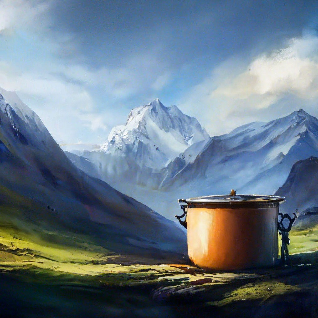 « супа в горах» — создано в Шедевруме