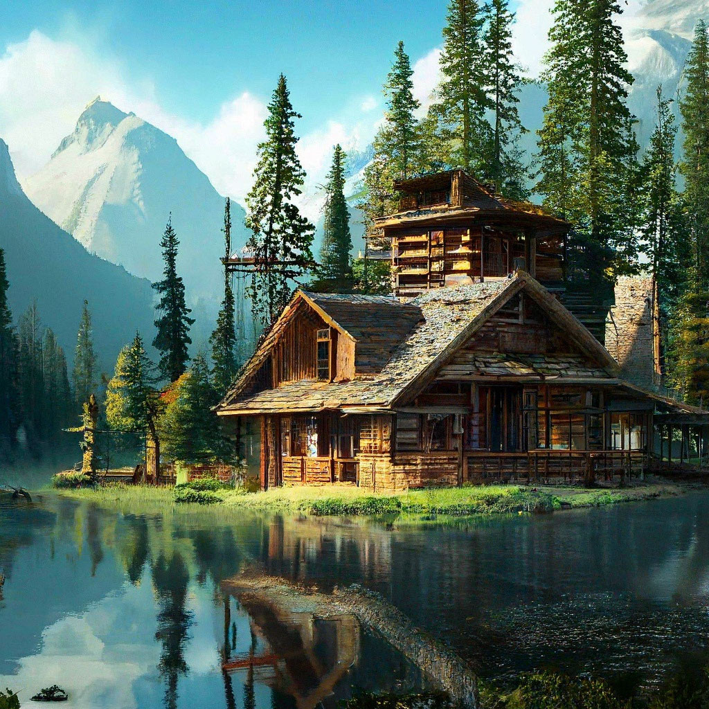 Деревянный дом в американском стиле (85 фото) » НА ДАЧЕ ФОТО