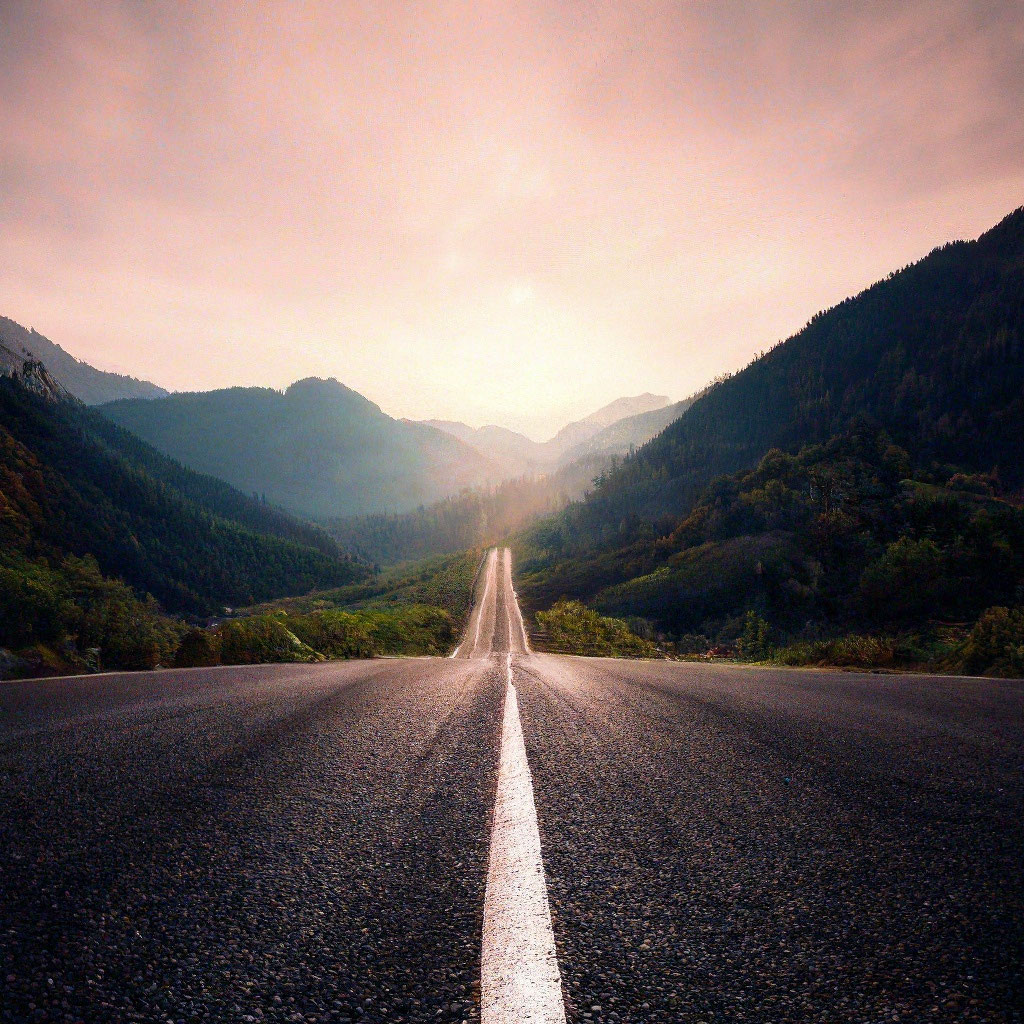High Resolution Beautiful Roads