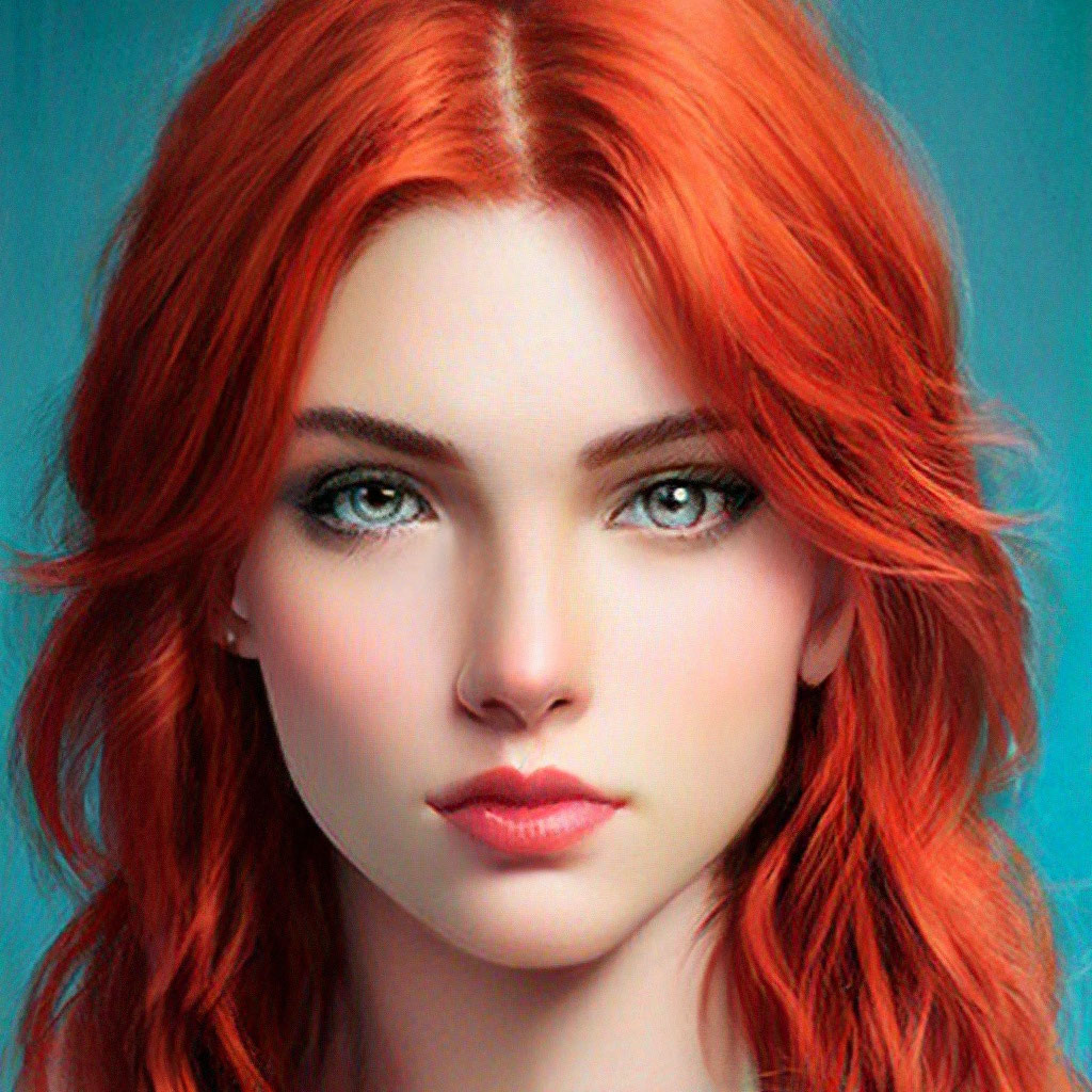 Фото по запросу Девушка с красными волосами