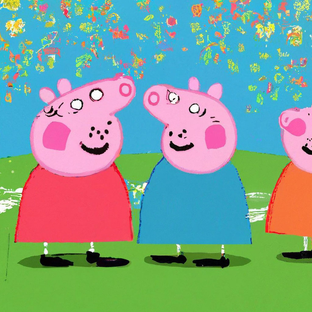 Свинка Пеппа (Peppa Pig) Раскраска пластилином Пеппа и Джордж 3 картинки - kupitdlyasolyariya.ru