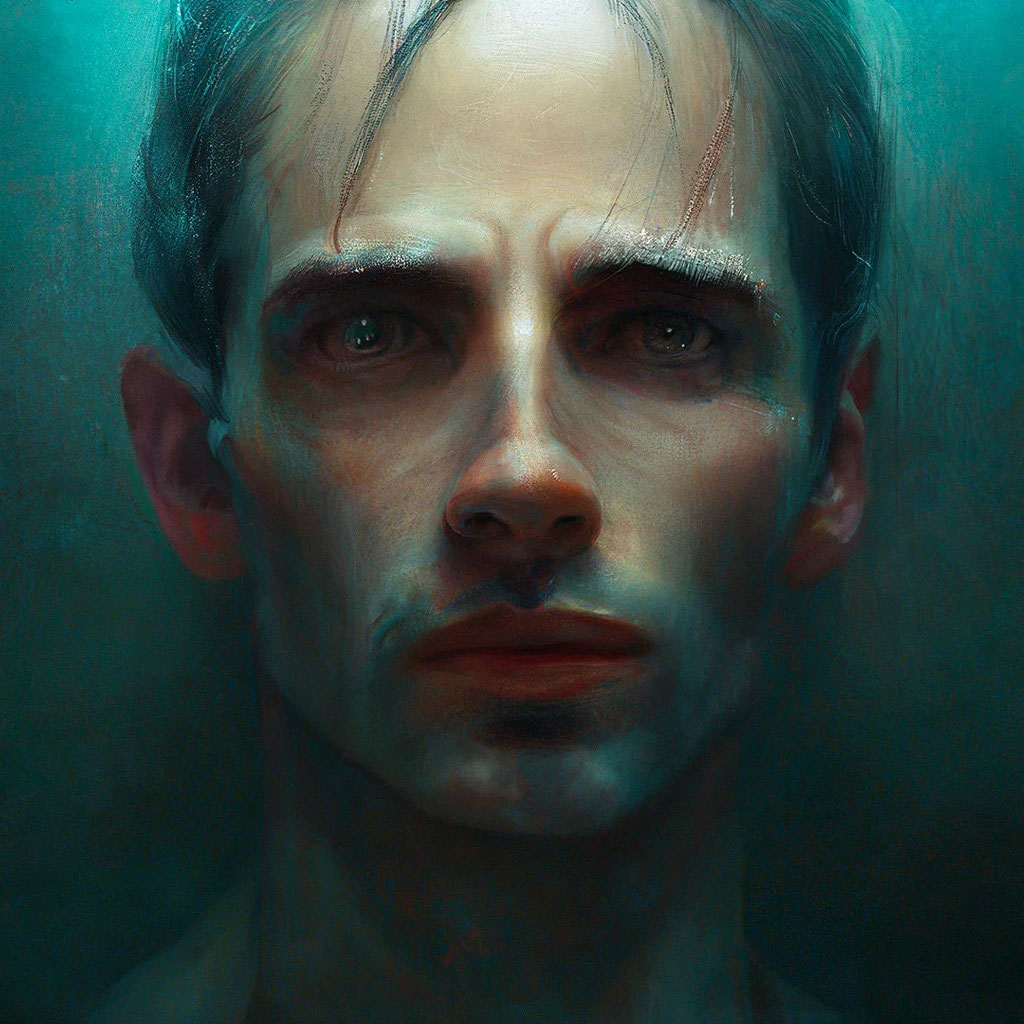 «Ложь в виде человека, дарк фентези…» — создано в Шедевруме