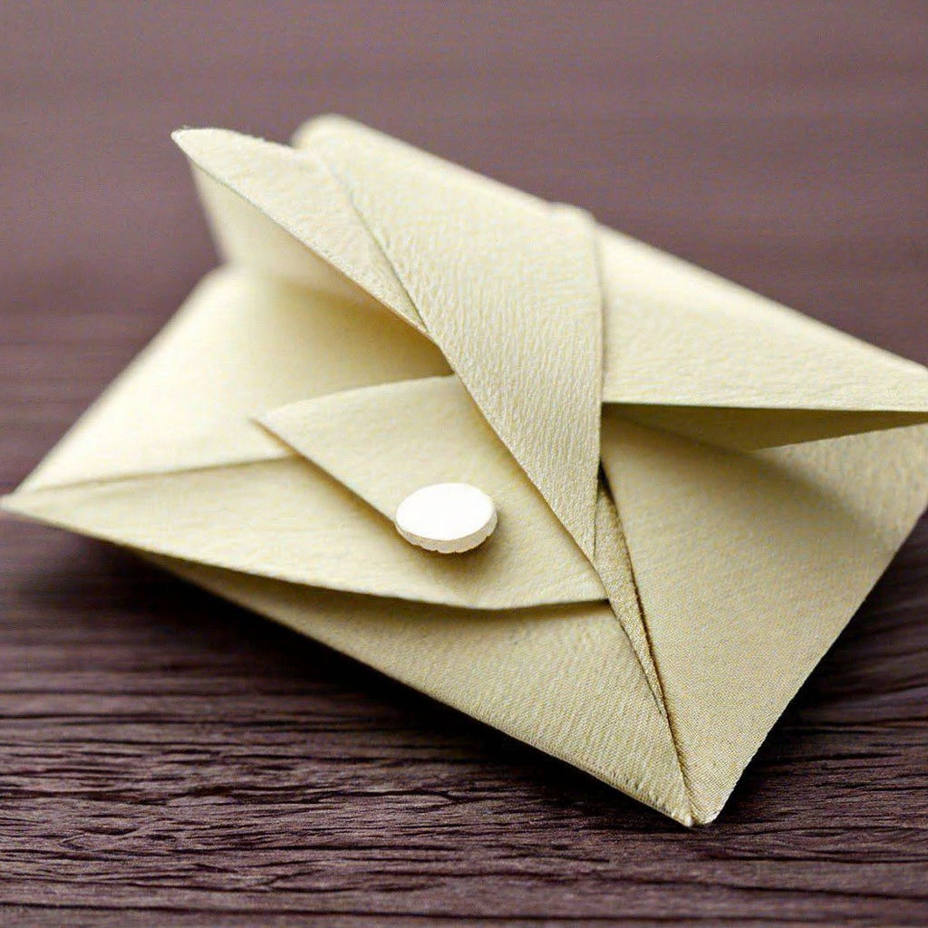 Как сделать кошелек из бумаги оригами