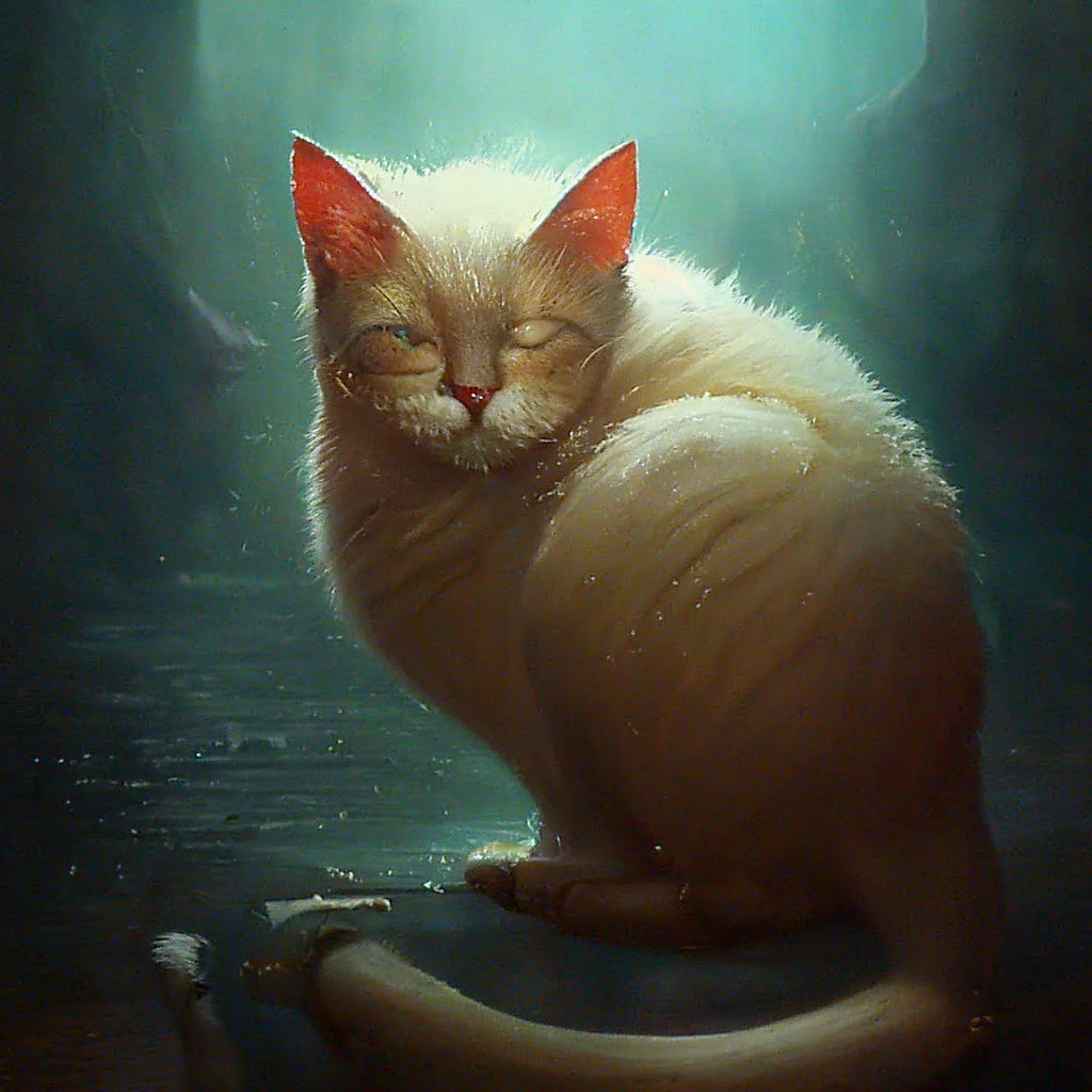 «Кот-хлеб» — создано в Шедевруме