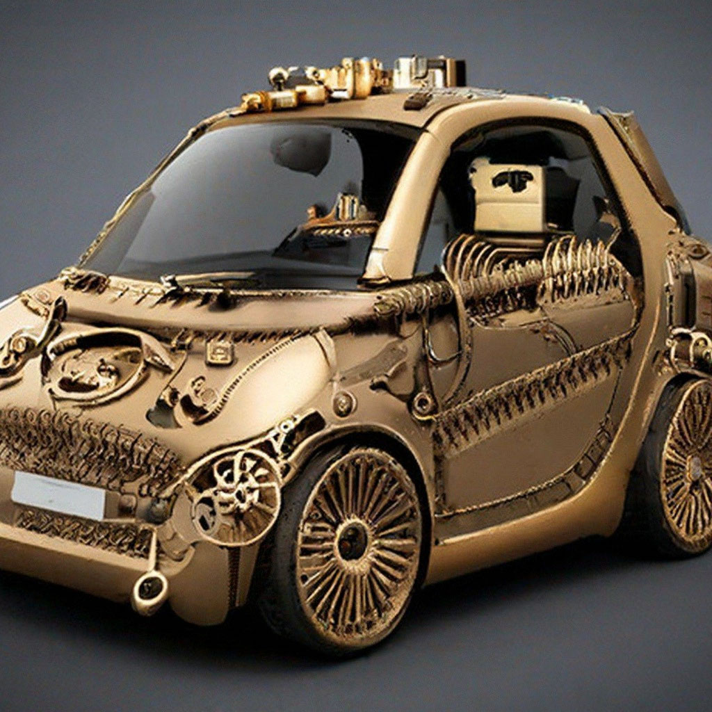 Smart Fortwo - самый маленький автомобиль в мире!» — создано в Шедевруме
