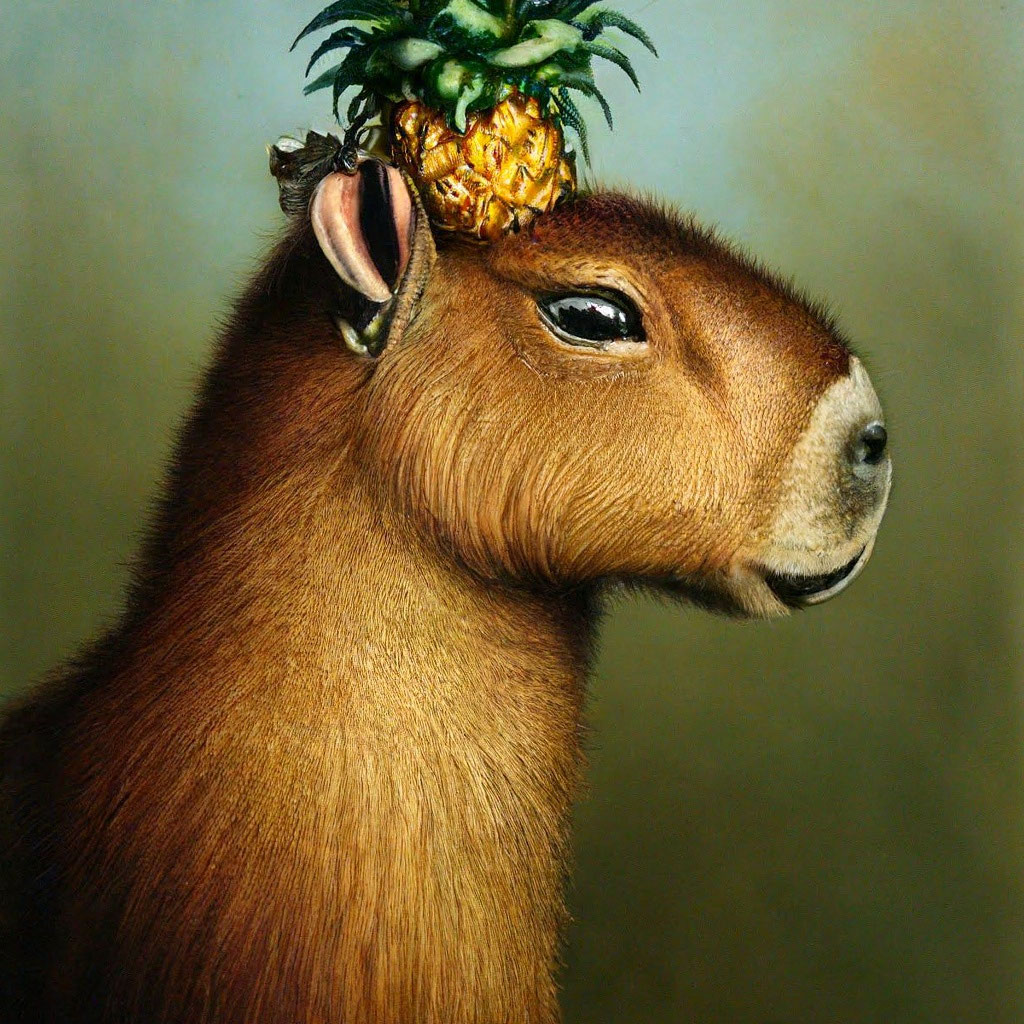 Ok I pull up Capybara Animaux, Chat