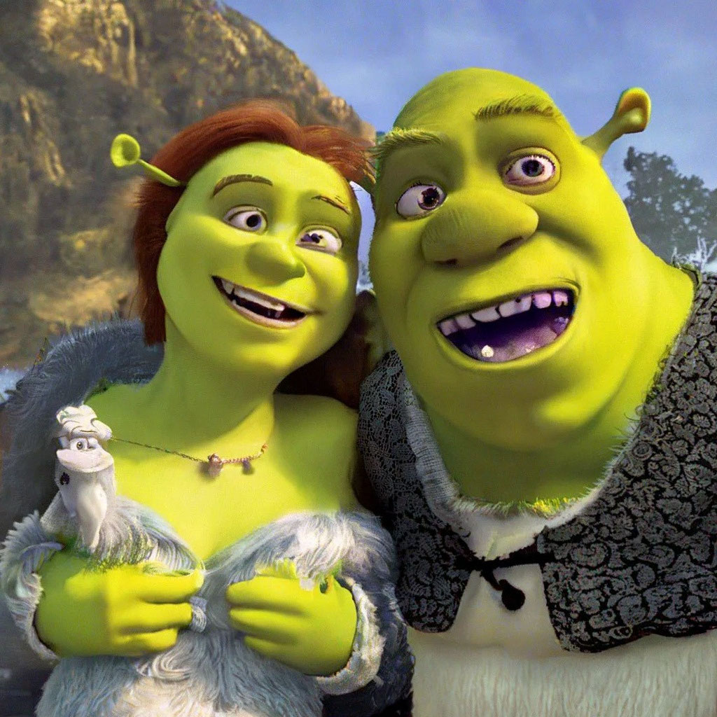 Shrek & Fiona Фотомонтаж | Pixiz