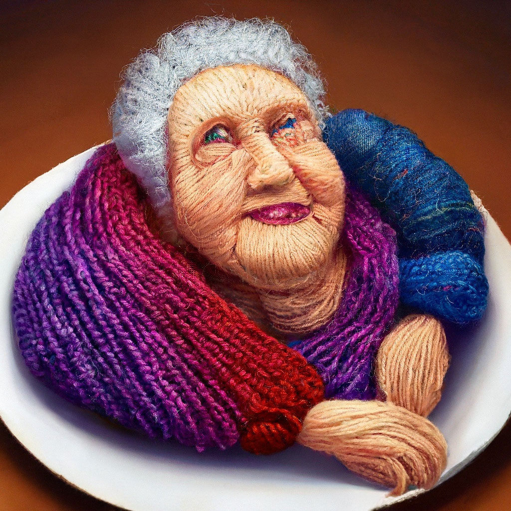 Бабушка вяжет: описание и схемы вязания спицами