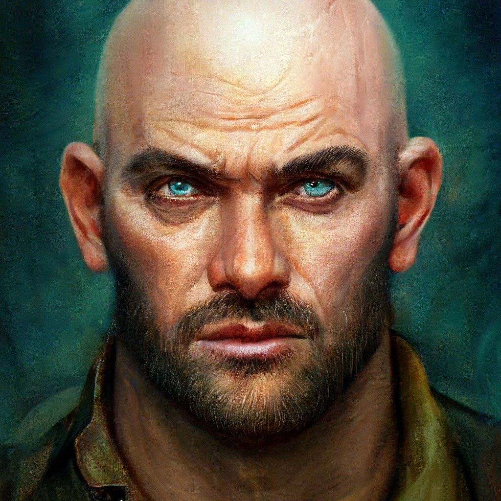 Small bald. Small bald