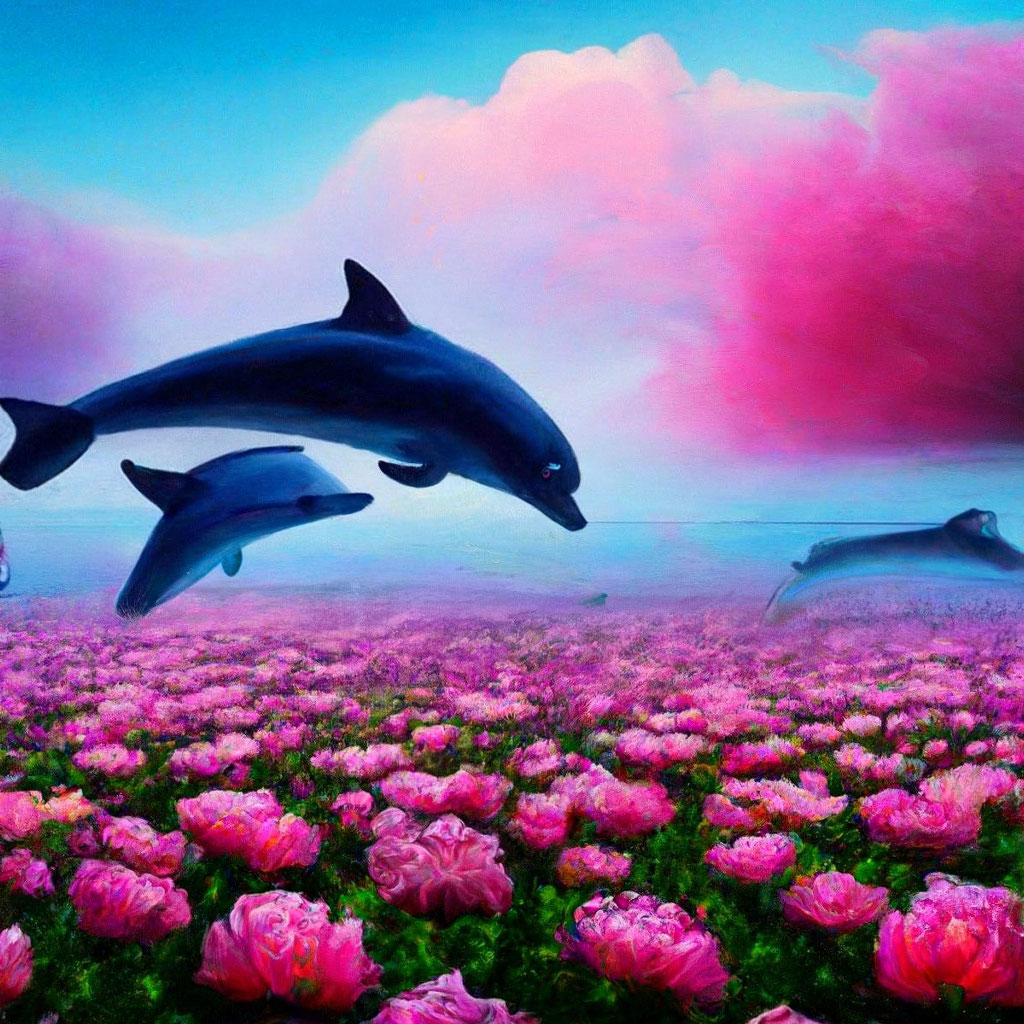 Игрушки из цветов: Дельфин | Цветы Екатеринбурга