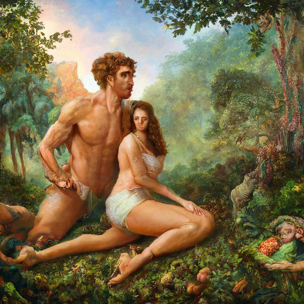 #7 Adam and Eve expelled from the garden Genesis 3.24 So he drove the man out, a