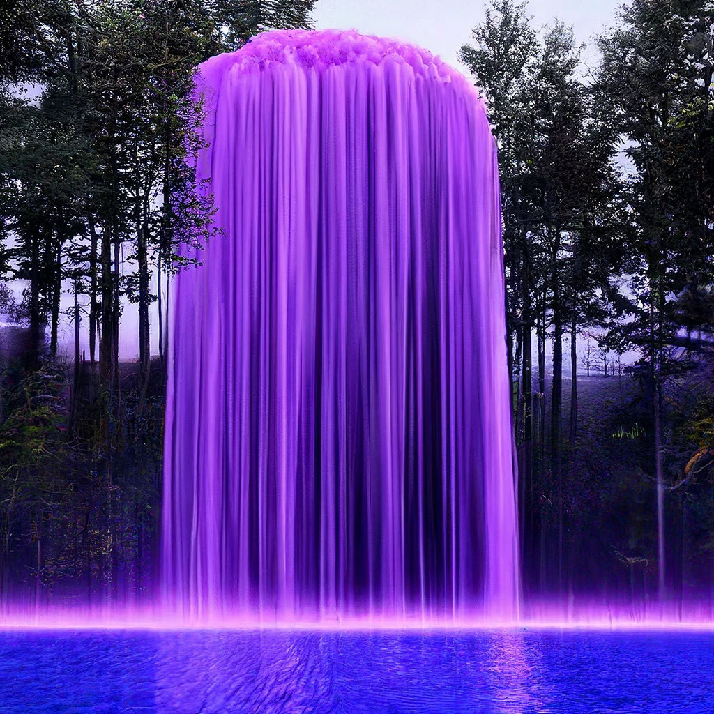 Напольный фонтан-водопад комнатный Матовый