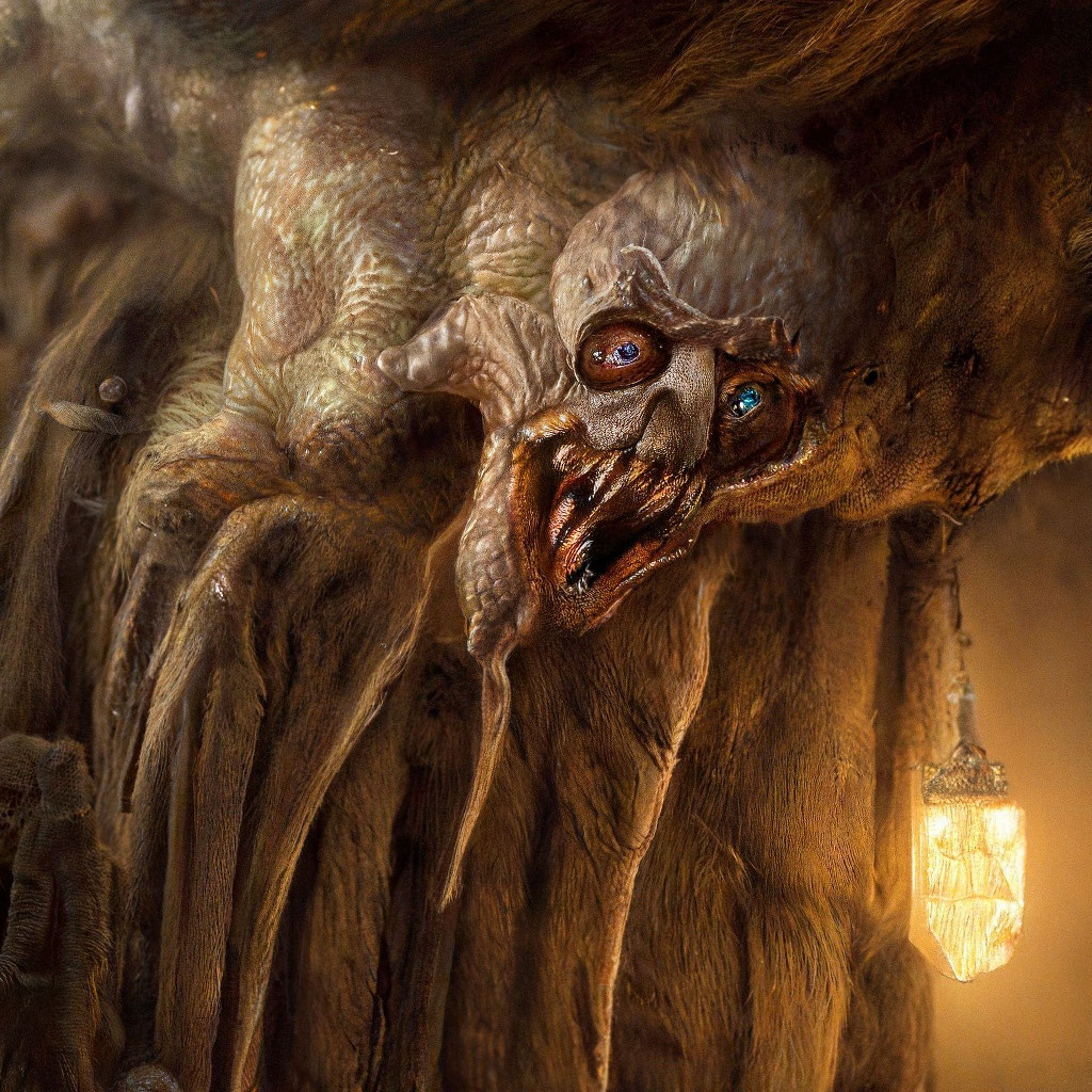 Monster in the attic, high detail, macro photography, beautiful, realistic,  "  image created in Shedevrum