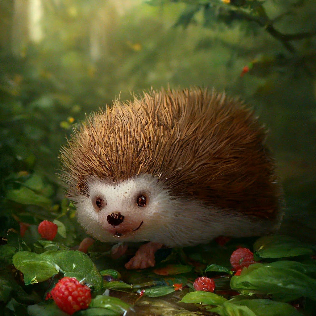 В Роще Малиновой Шел Ёжик Резиновый…» — Создано В Шедевруме