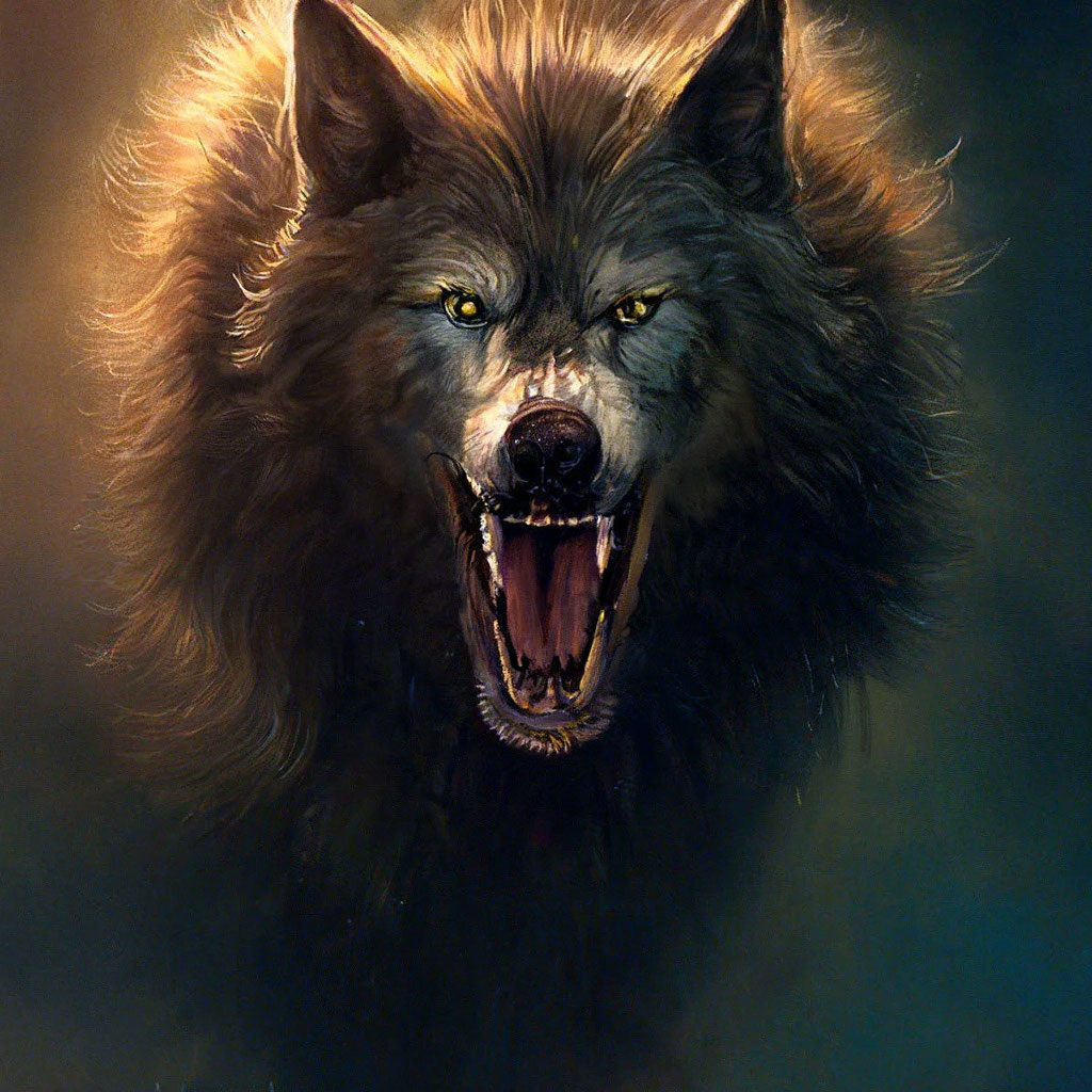 волк в ярости