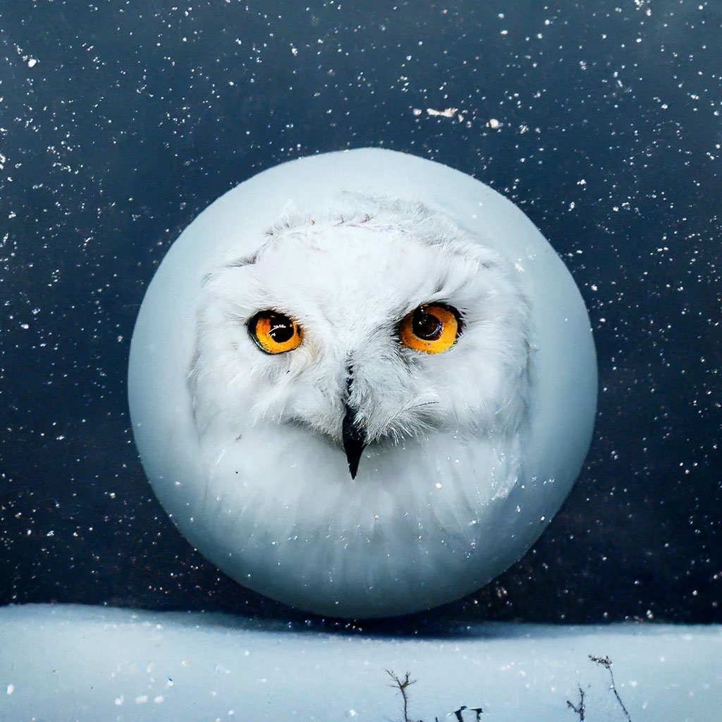 «Флешмоб круглый) снежное поле …» — создано в Шедевруме