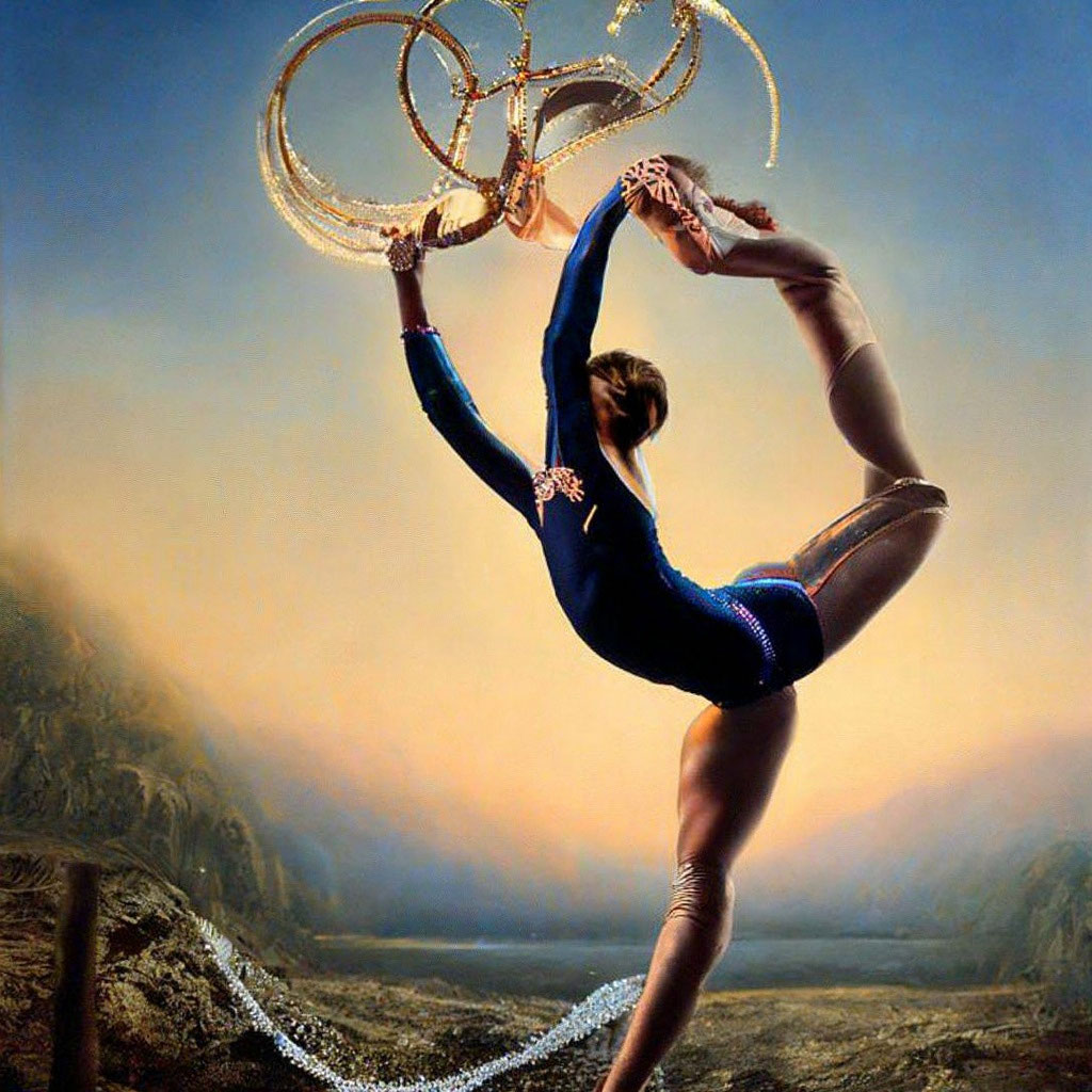 Художественная гимнастика: красота и грация в движении!» — создано в  Шедевруме