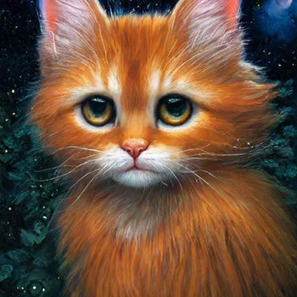 Котёнок Мурзик: как найти дом и семью в лесу» — создано в Шедевруме