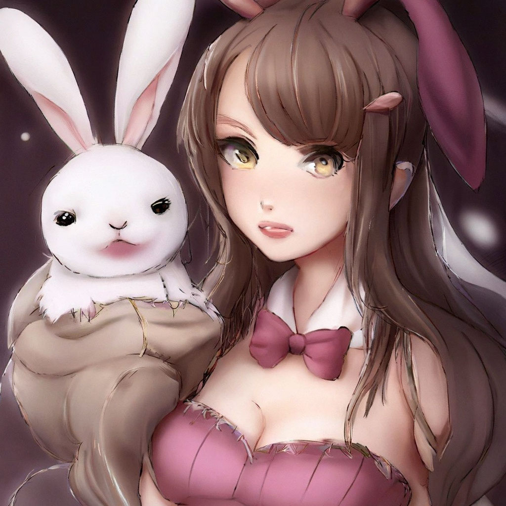 Девушка кролик 18