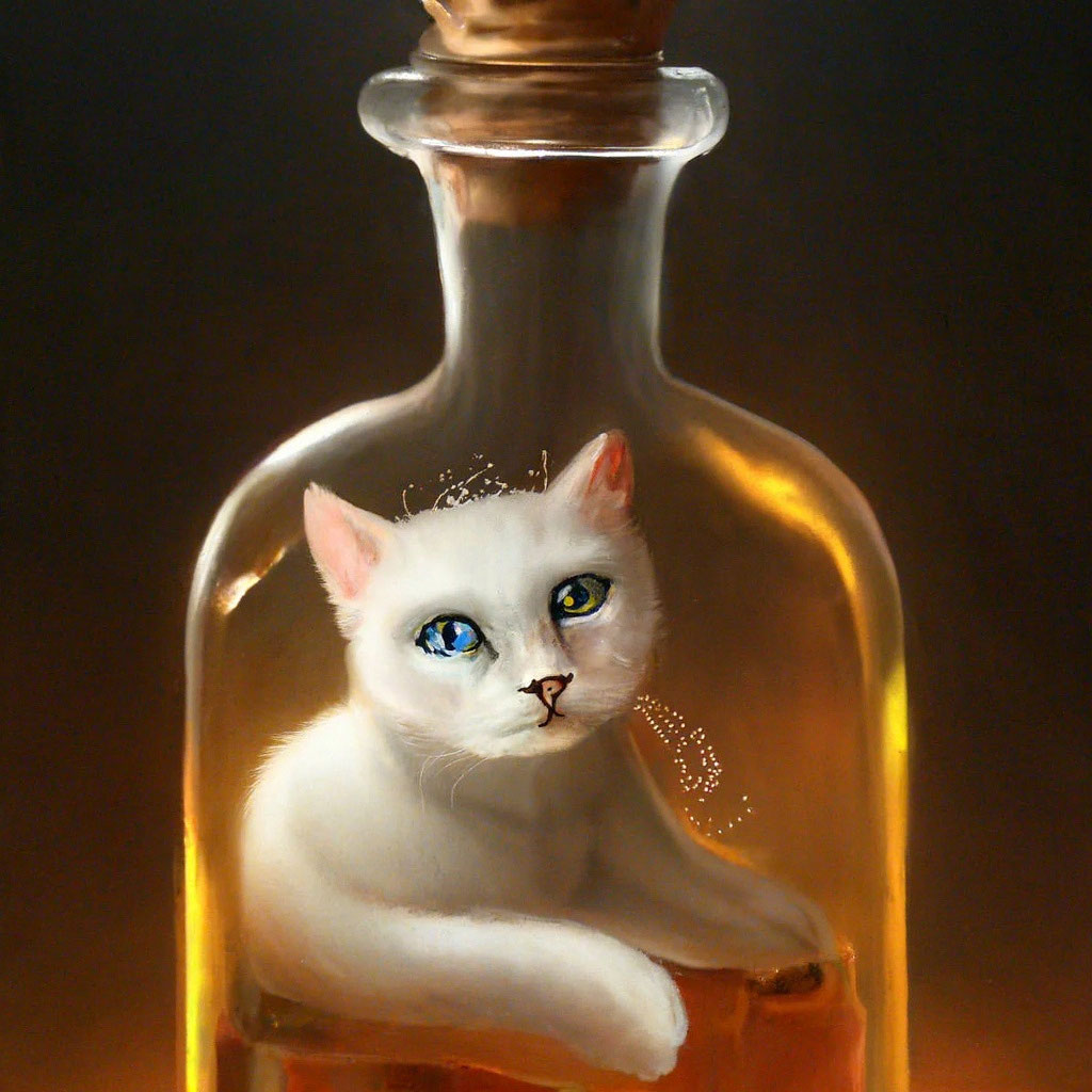 Monge Gift Shop collection 2023 бутылка для воды Шотландская полосатая кошка