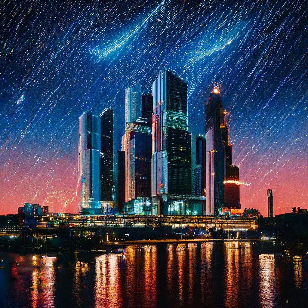 Вечерний москва сити фото Ответы : Москва увеличивает отрыв от остальных городов Европы по количест