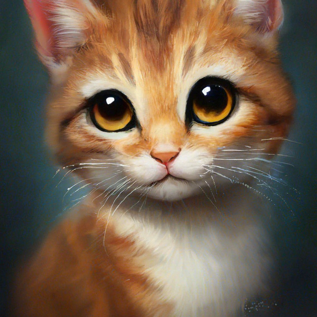 котенок с милыми глазками