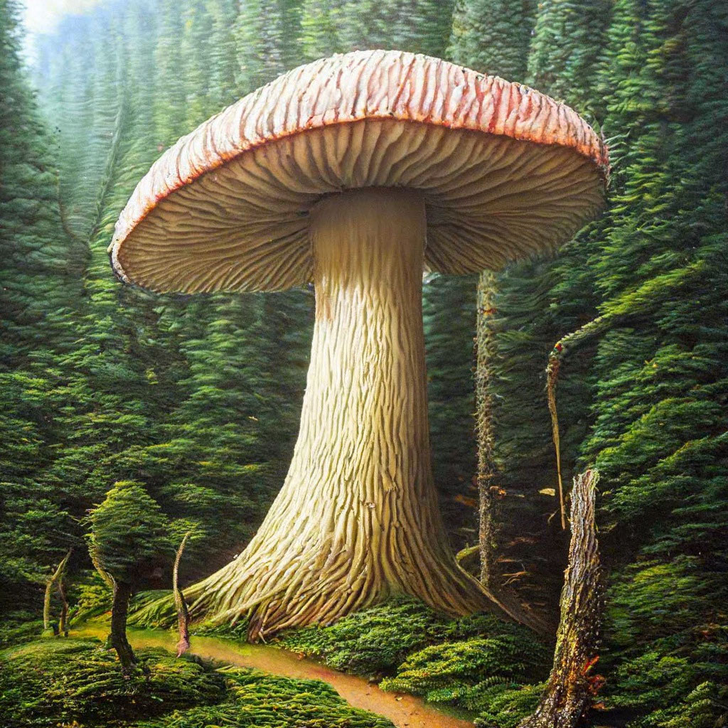 Самый большой гриб - 71 фото
