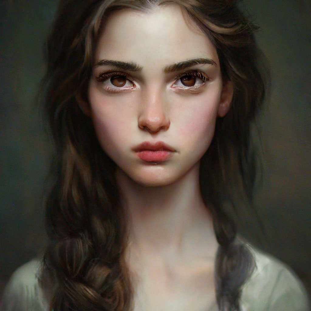 Стоковые фотографии по запросу The little girl with dark hair