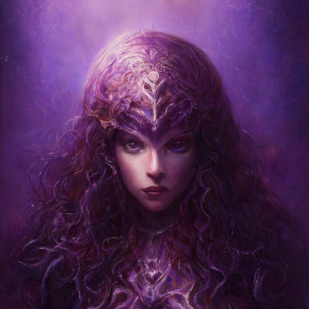 Character, purple, scary tales, high …