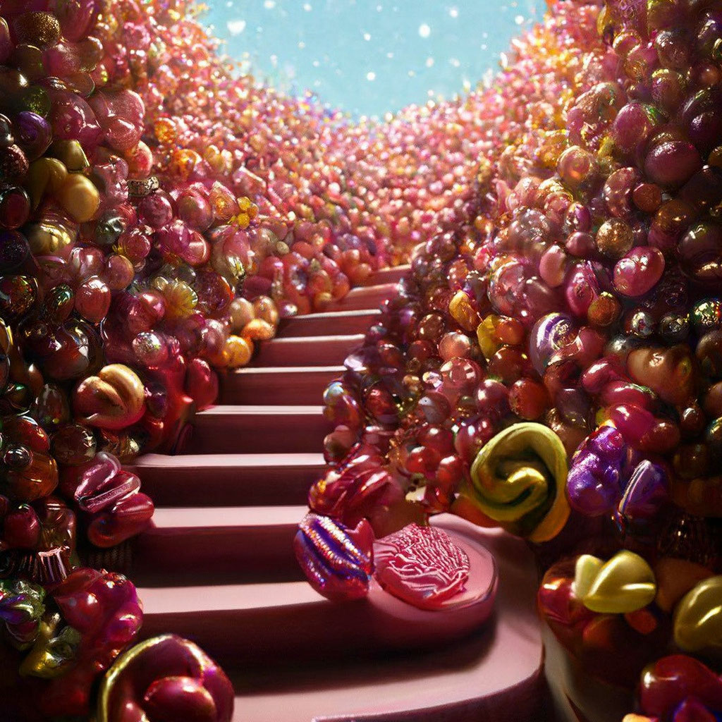 1 Лестница успеха с конфетами