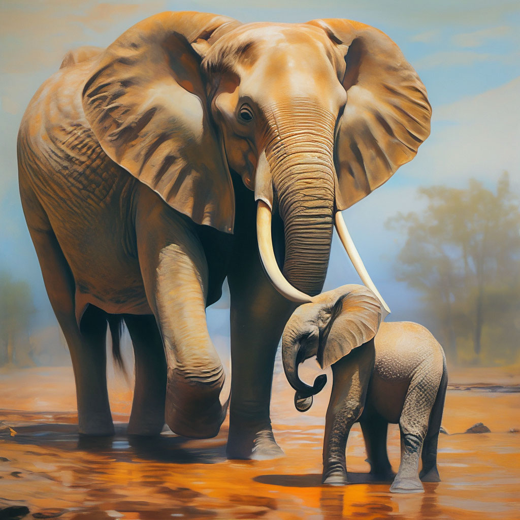Большая любовь: необычайно трогательные и милые фотографии слонов | Не может быть! | Дзен
