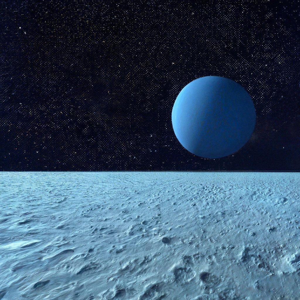 Planet Neptune Surface 2560x1350