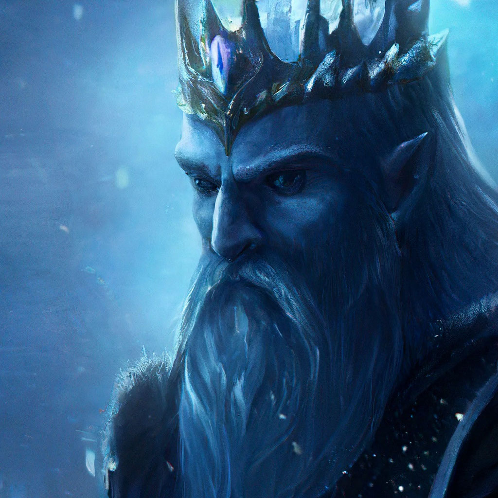 Ice King Fantasy Art