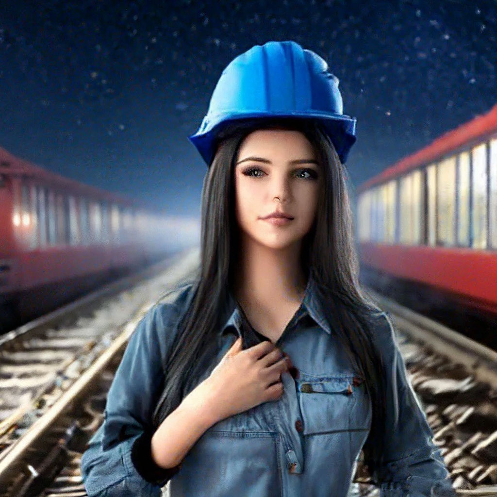Голая девушка на железной дороге (фото от valvol)