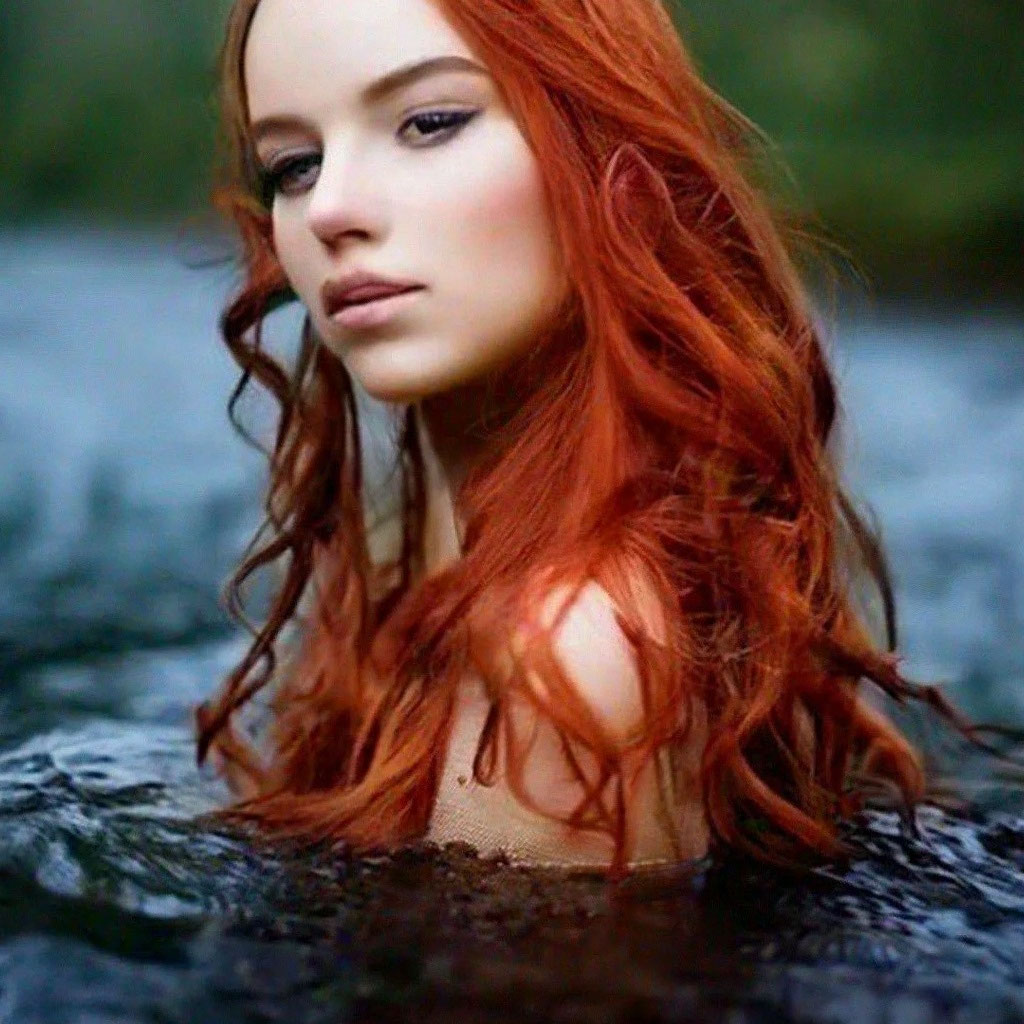 Модель Валентина Иванова опубликовала фото с рыжими волосами