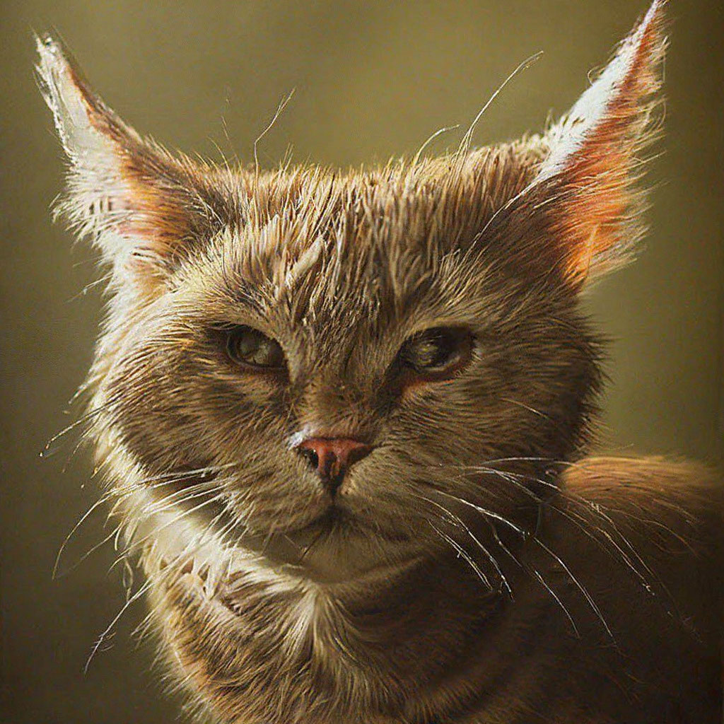 «Какашка кота» — картинка создана в Шедевруме