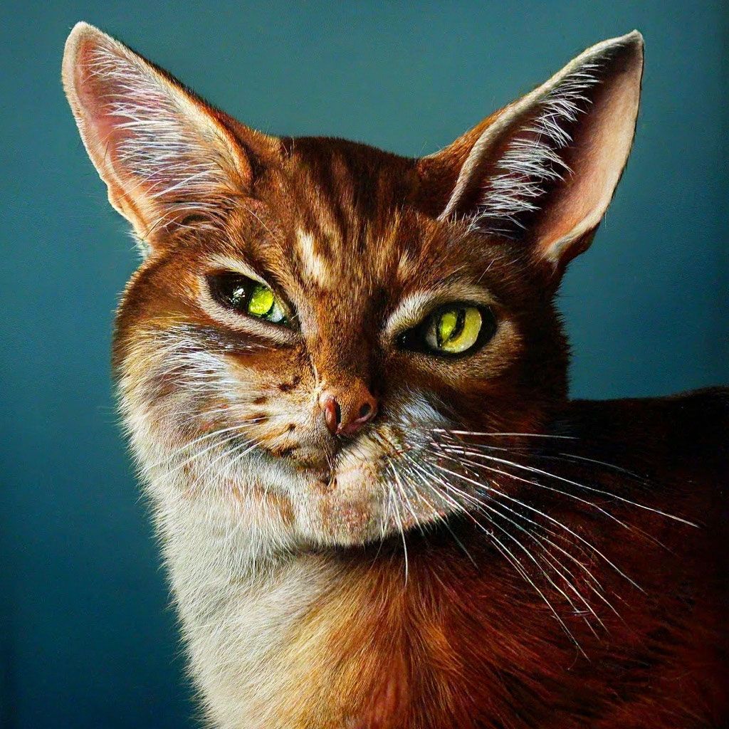 Кот дебил
