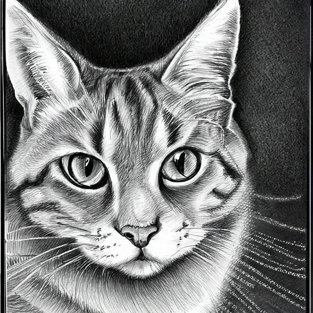 Раскраска Пушистый котенок с бантиком | Раскраски, Рисунки, Контурные рисунки