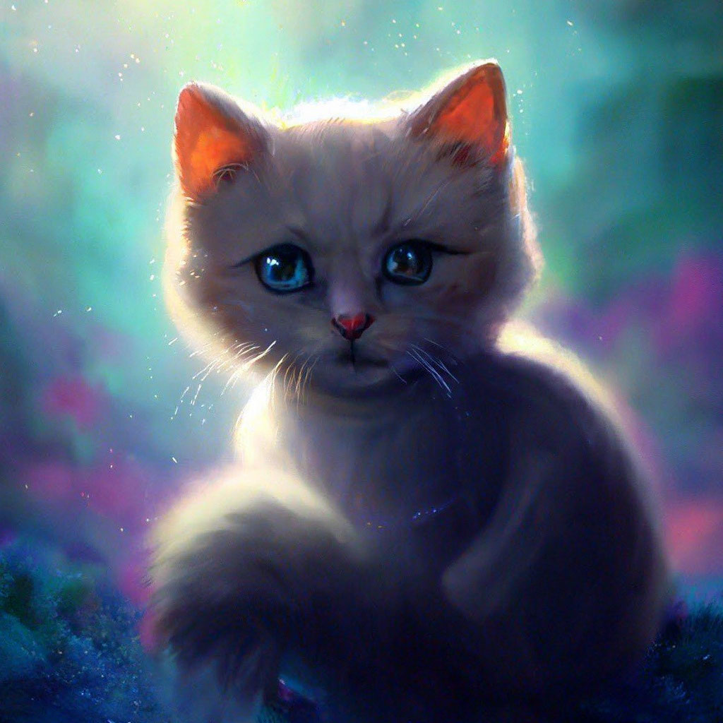 Милые котята рисунки