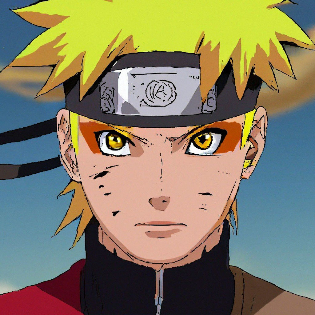 "Naruto Uzumaki" - image created in Shedevrum.