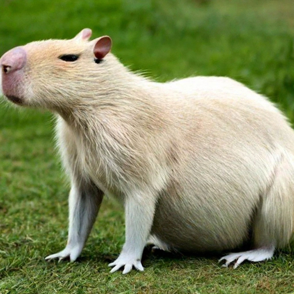 Top 10 Pictures Of The Rarest Albino Animals Rare albino animals, Capybara, Albi