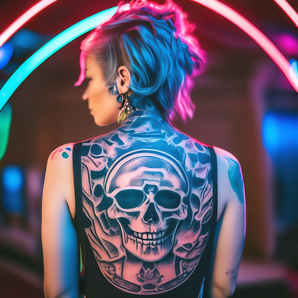 Татуировки девушки с черепом: символика и стиль - taimyr-expo.ru