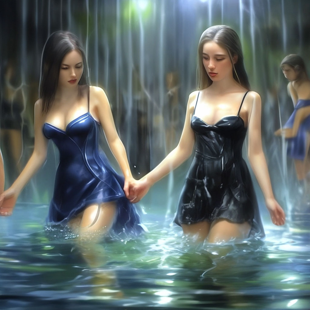 Девушки под дождем: почему сексуальны женщины с мокрыми волосами и одеждой | Allure | Glamour