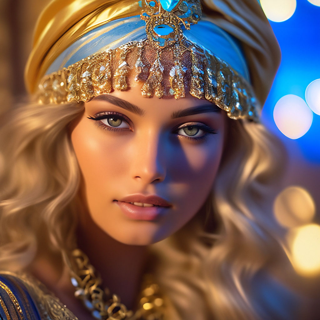 «Арабская ночь. красивая девушка, с …» — создано в Шедевруме