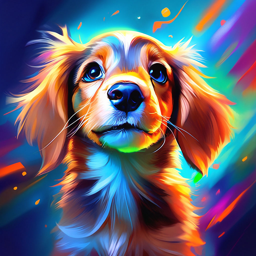 «Гипер-ультра-супер-мега милая …» — создано в Шедевруме