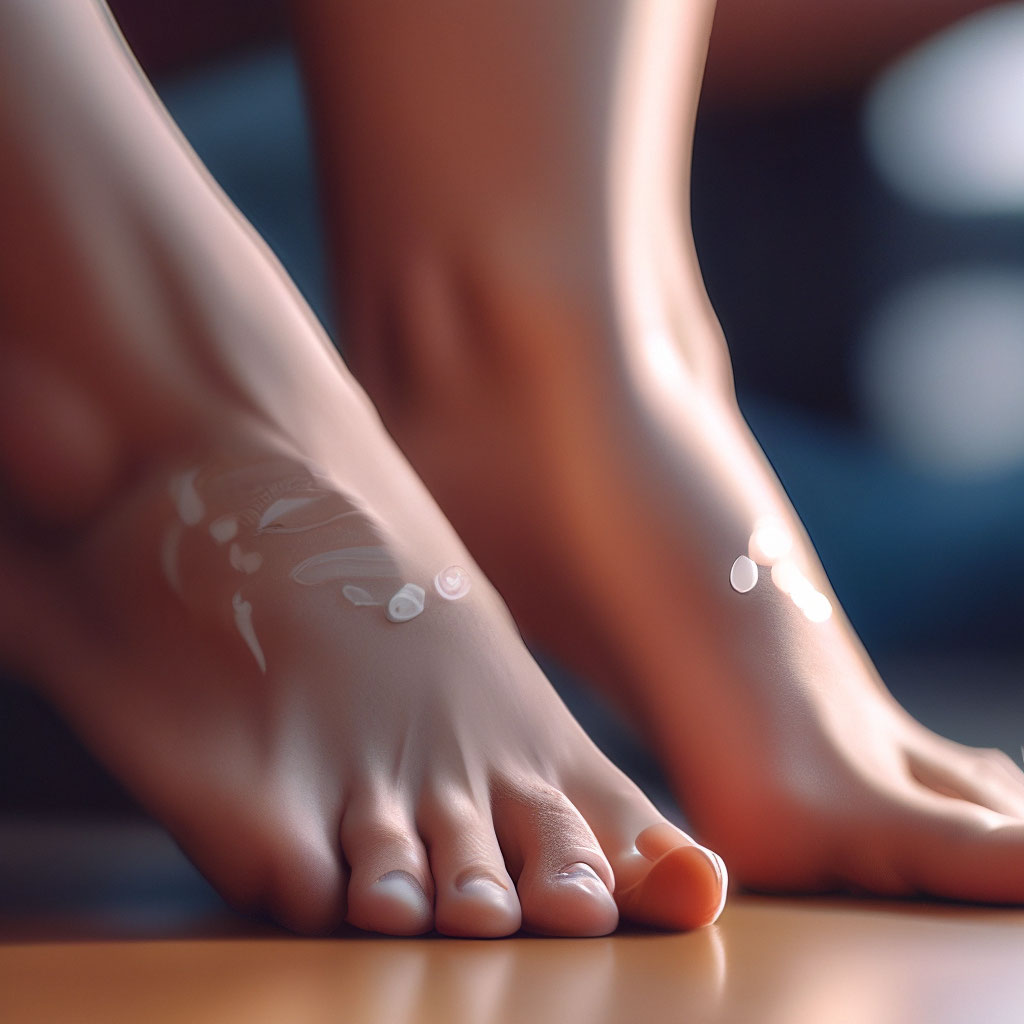 Красивые пальчики женских ног