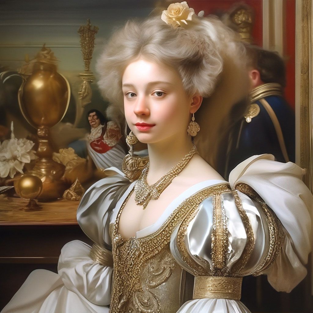 «18 век для бала,реализм,фотореализм…» — создано в Шедевруме