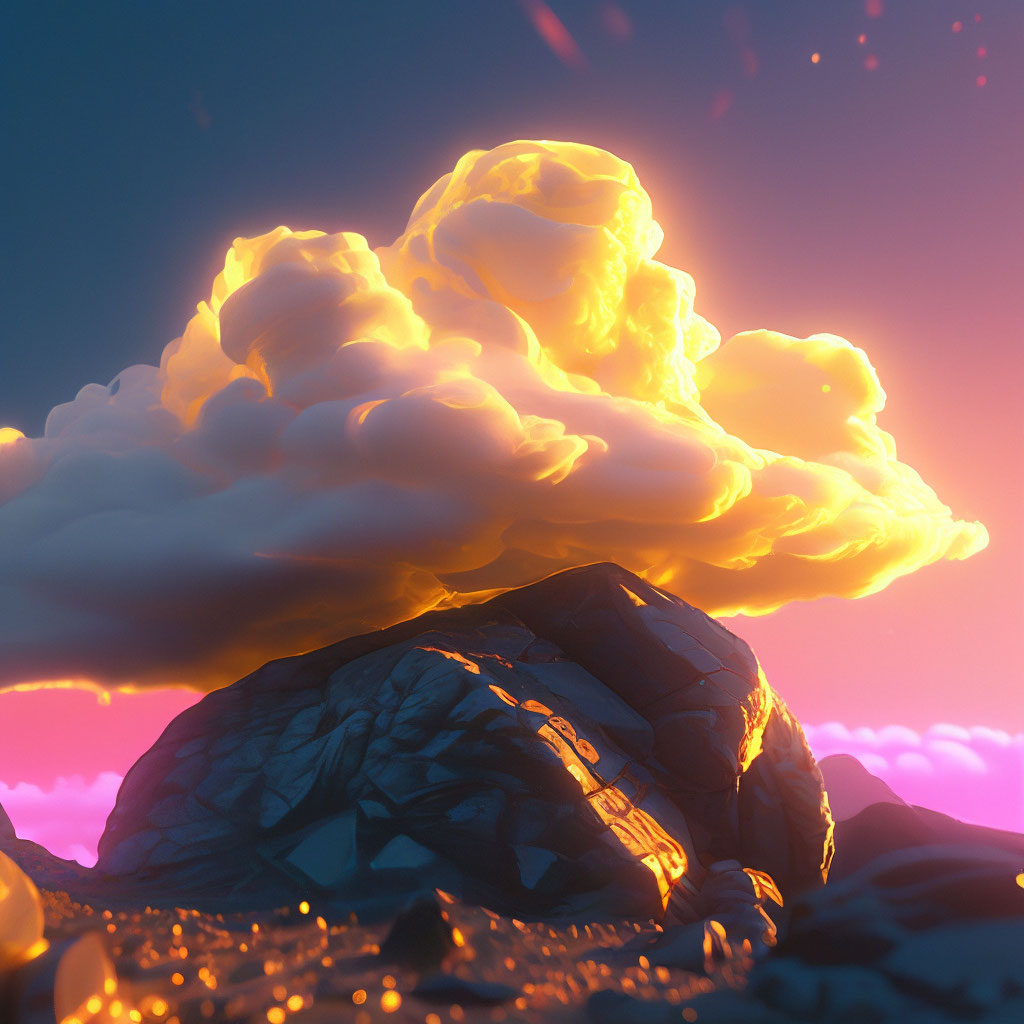 «Ночевала тучка золотая На груди …» — создано в Шедевруме