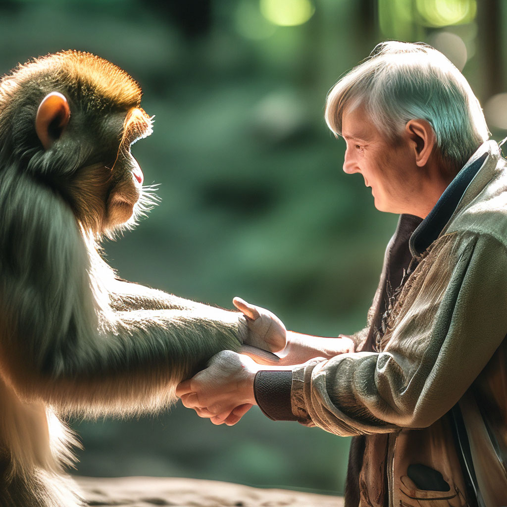 Ученые научили обезьян управлять «силой мысли» движением двух виртуальных рук - уральские-газоны.рф