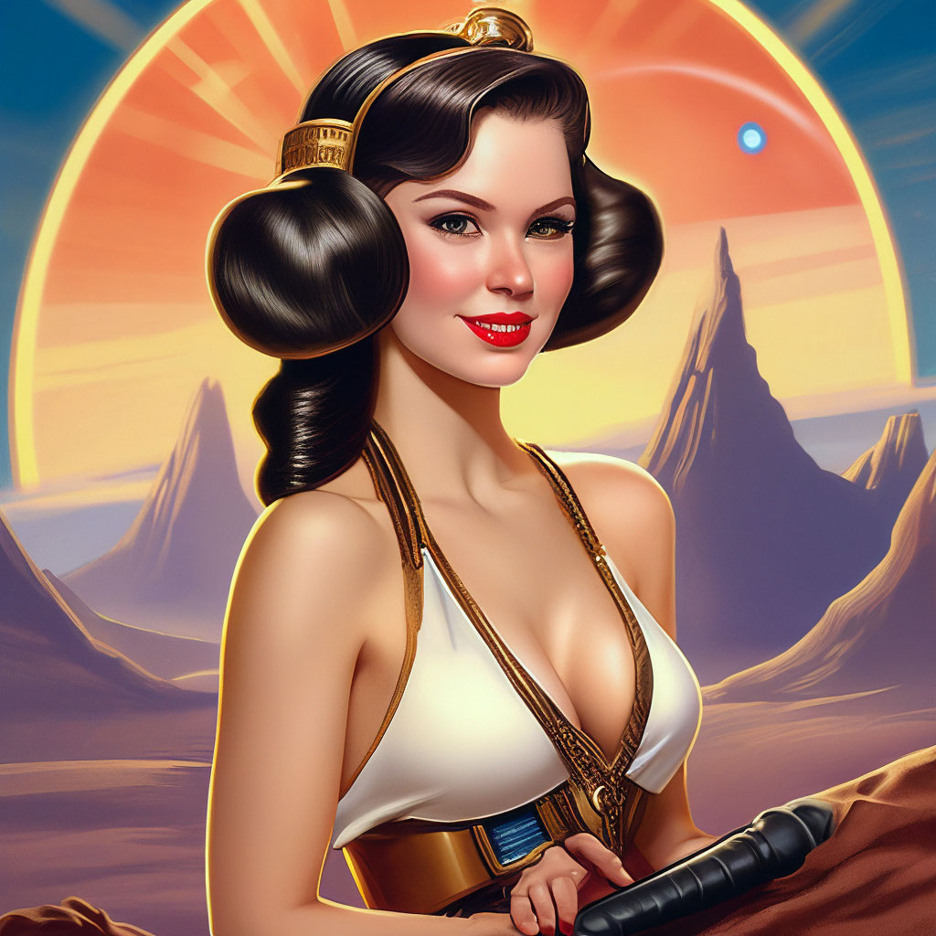 Darth pinup by yayzus on deviantart